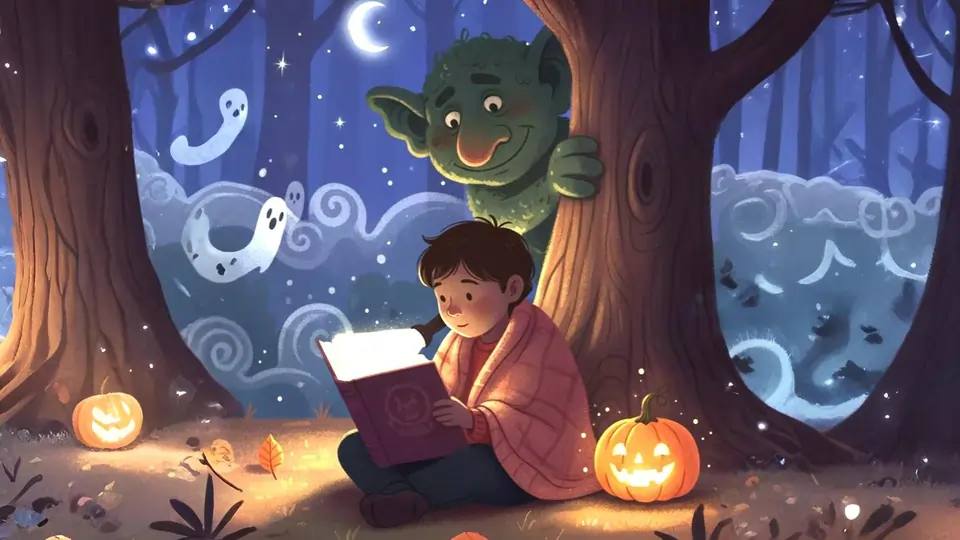 Skumle Historier for Barn 👻 Spøkelseshistorier, troll og halloween fortellinger 🎃