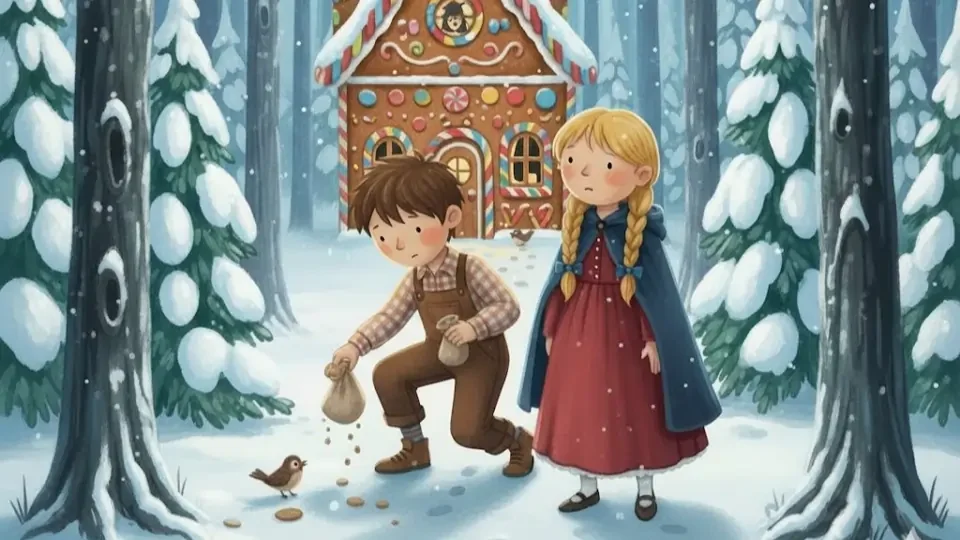 Hans og Grete 🍭 Et klassisk eventyr om mot og kløkt… og heksen!