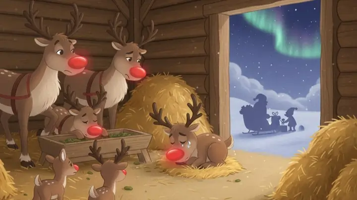 Rudolf med rød nese 🦌 Hele den klassiske julefortellingen