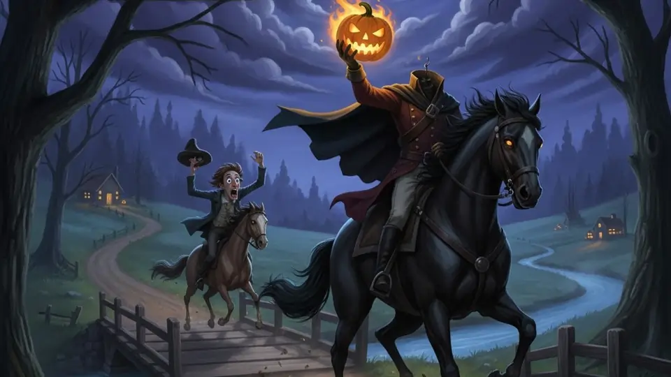 Legenden om Sleepy Hollow — Hodeløs rytter 🎃