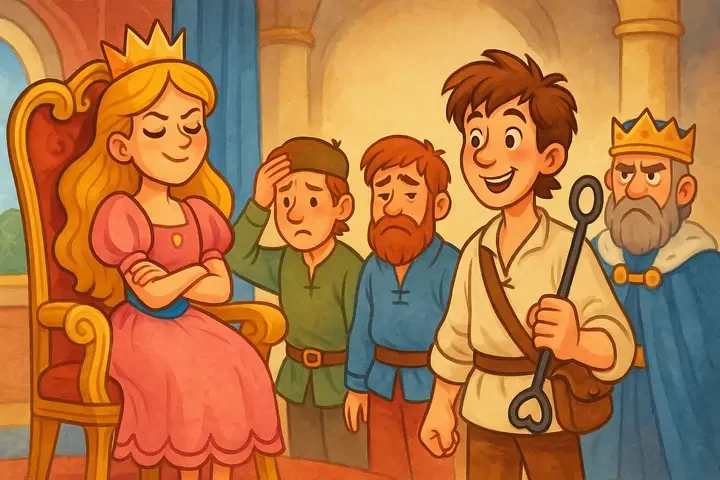 Prinsessen som ingen kunne målbinde ⚜️ Et klassisk norsk folkeeventyr