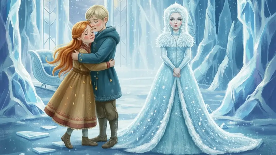 Snødronningen – Et Klassisk Eventyr av H.C. Andersen ❄️