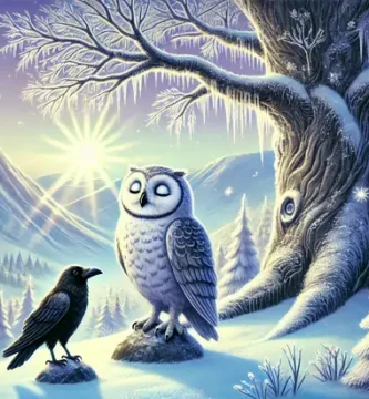 Uglen og ravnen