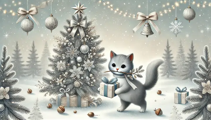 gråpus-julegave-grantre