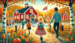 magiske-oyeblikk-forste-skoledag-ankomst