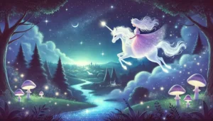 prinsessen-enhjorning-fliegende