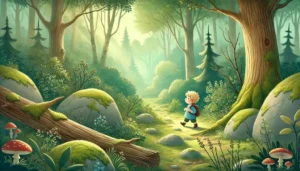 skogens-hemmelige-venn-barn-i-skog