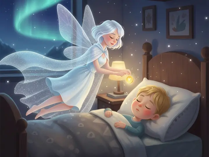 Ekte tannfe besøker om natten