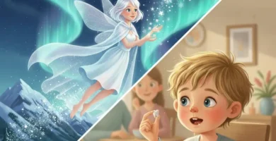 Emil mister sin første tann – tann fe kommer snart