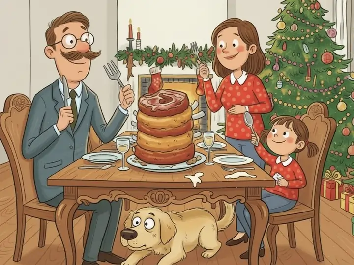 Vi er klare for julemiddagen