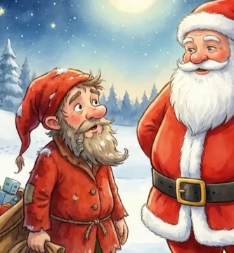 Snekker Andersen møter Julenissen