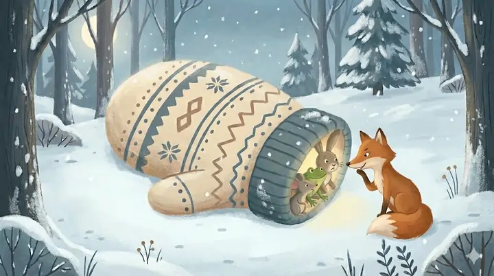 Revemor ber om plass i eventyr votten