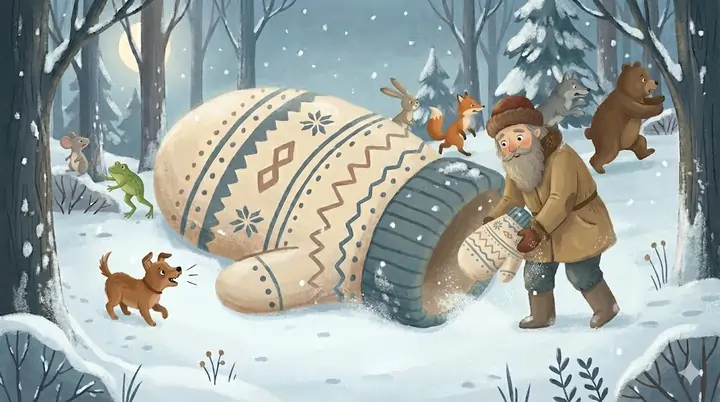 Slutten på skinnvotten eventyret