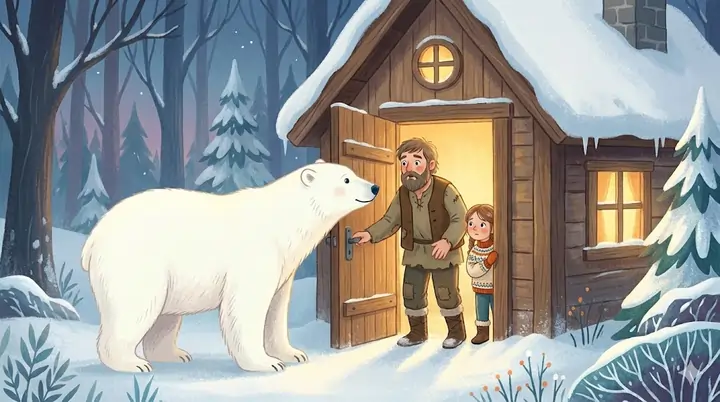 Et uventet besøk – starten på et prinsesse isbjørn eventyr