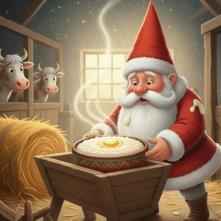 Nissefar Fjøset Julegrøt