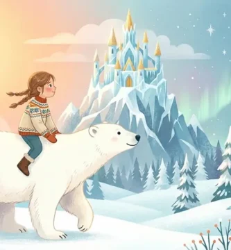 Reisen mot slottet med hvit bjørn eventyr