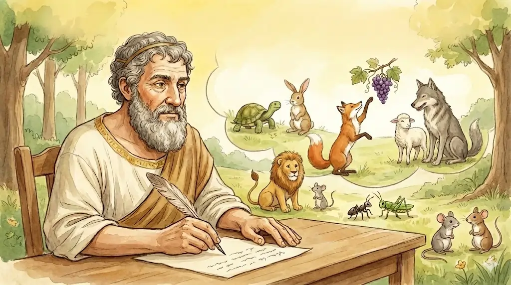 Illustrasjon – Æsops fabler