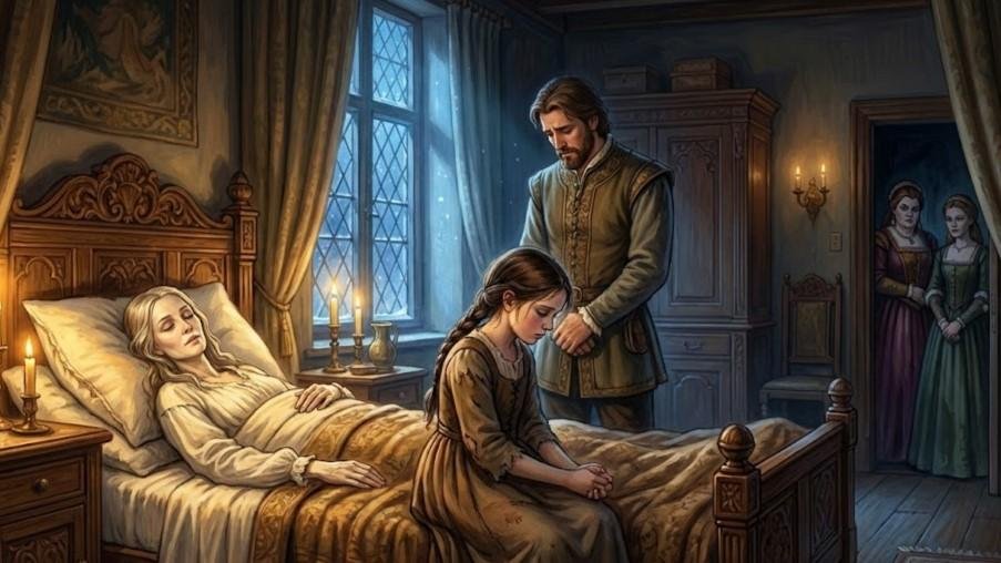 Askepott og morens siste farvel