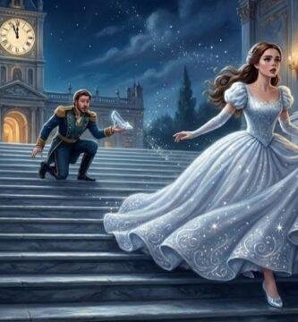 Flukten ved midnatt og den tapte glasskoen